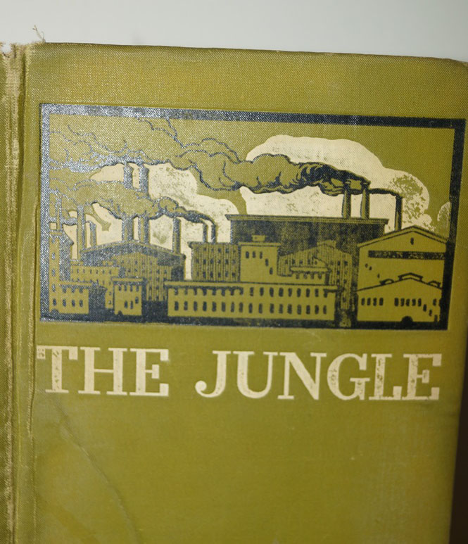 Antique Book "The Jungle" By Upton Sinclair