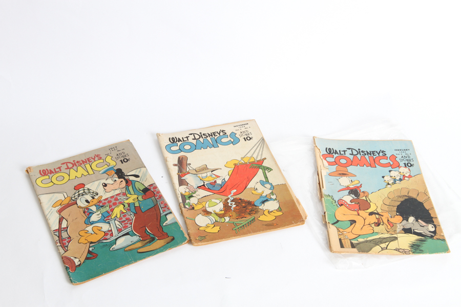 Vintage Disney Comics