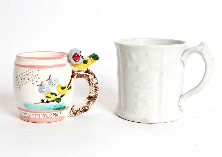 Vintage Shaving and Milk Mugs