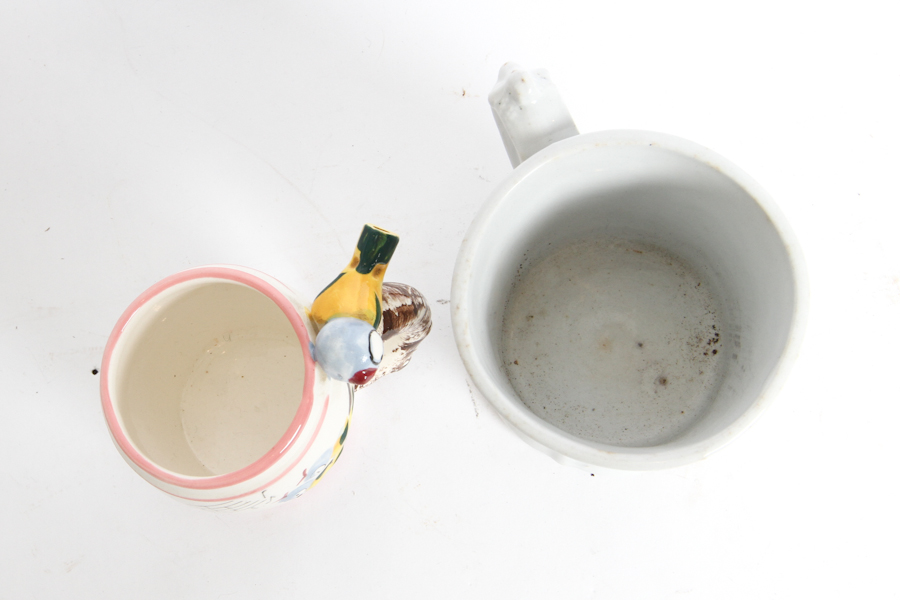 Vintage Shaving and Milk Mugs
