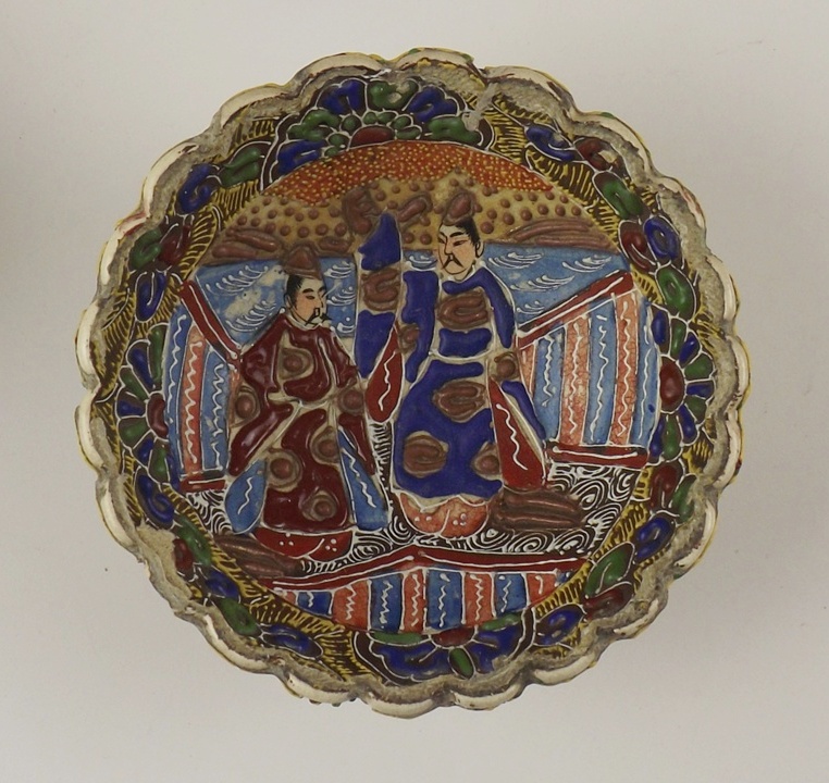 Oriental Ceramic and Bamboo Grouping