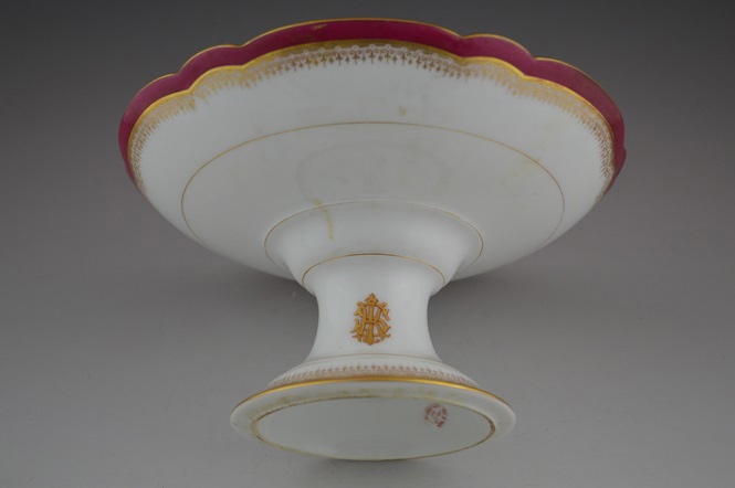  Antique French Porcelain Dinner Service "CH Pillivuyt Cie Paris EXP.1867 Medaille D'OR"