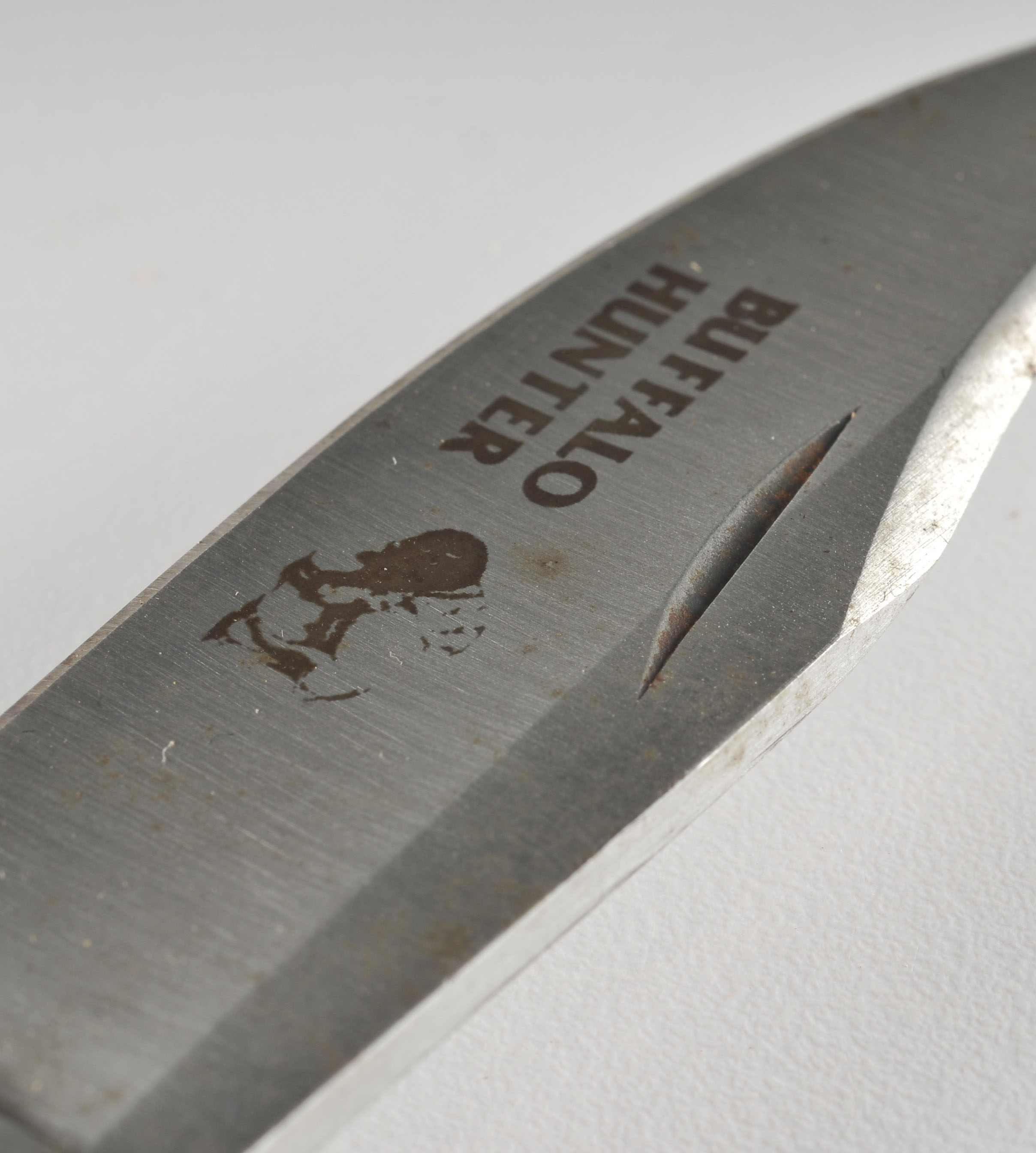 Cherokee "Buffalo Hunter" lock back knife. 