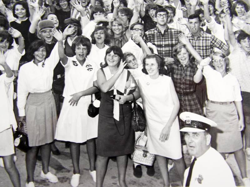 1964 Beatles Photos From Cincinnati Visit