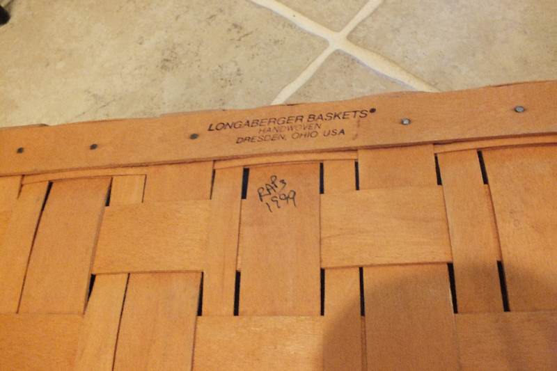 Longaberger wrought iron stand