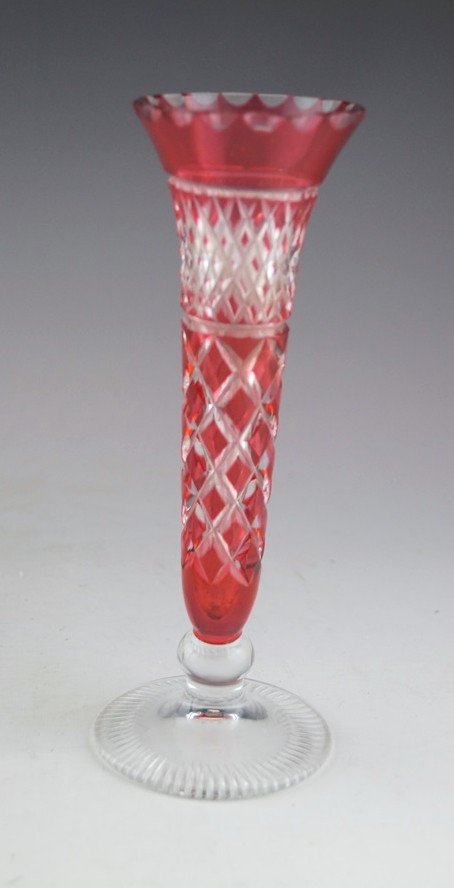 Three Vintage Glass Vases