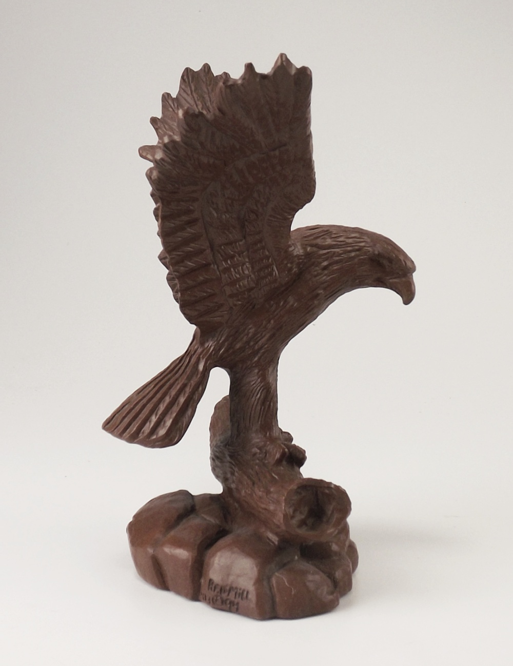 Native American Group with Sculptures, Signed