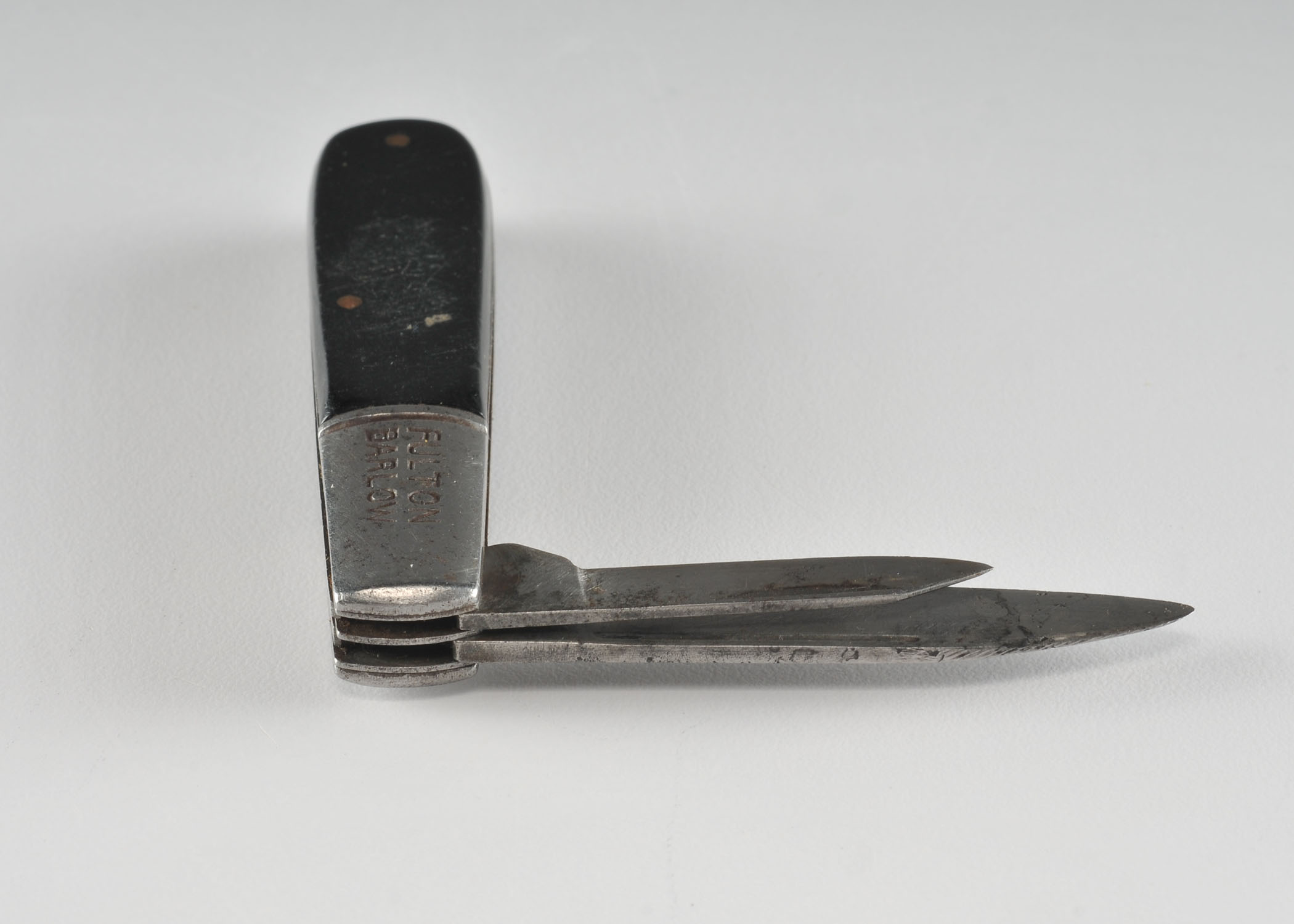 Vintage Fulton Barlow two blade pocket knife