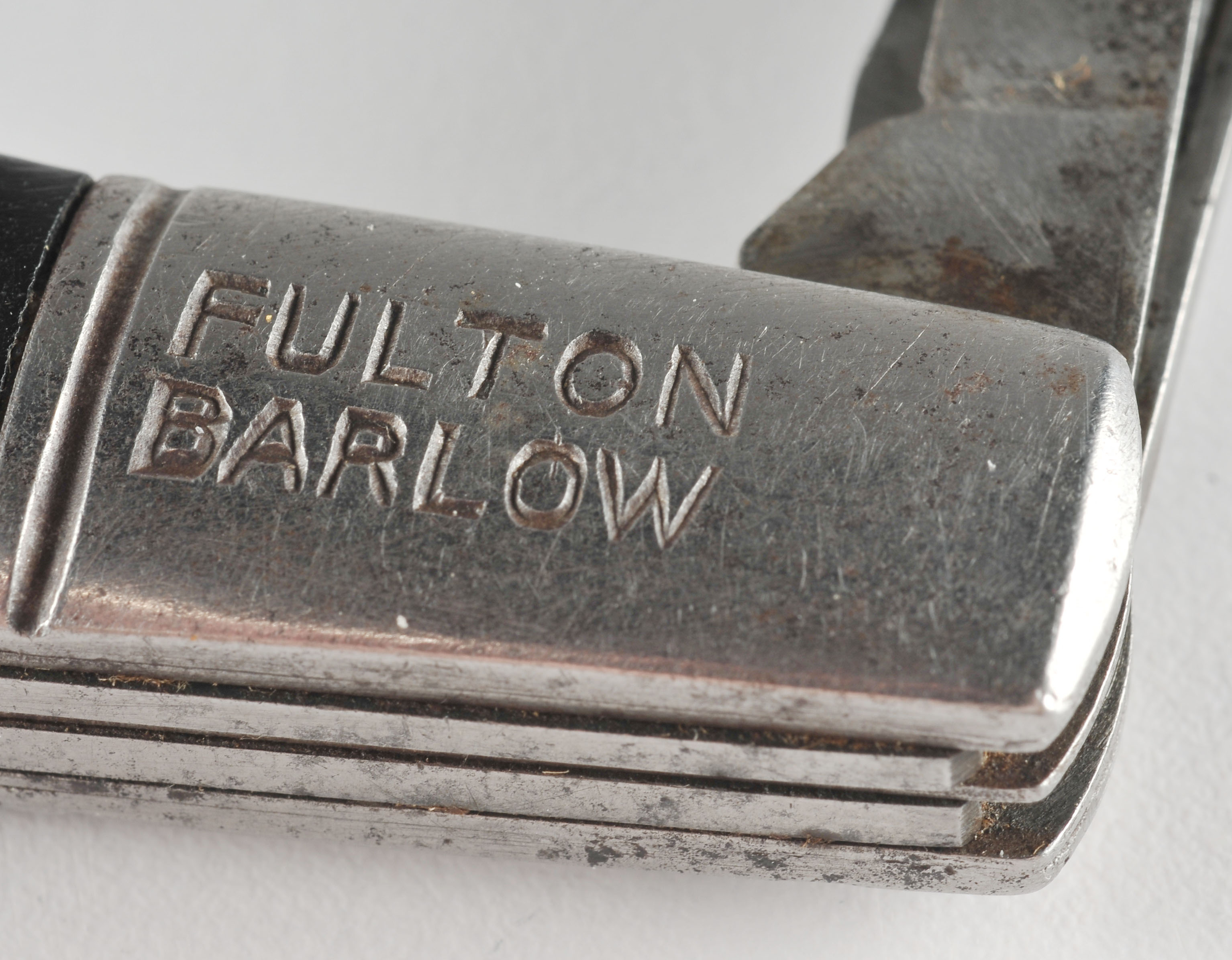 Vintage Fulton Barlow two blade pocket knife
