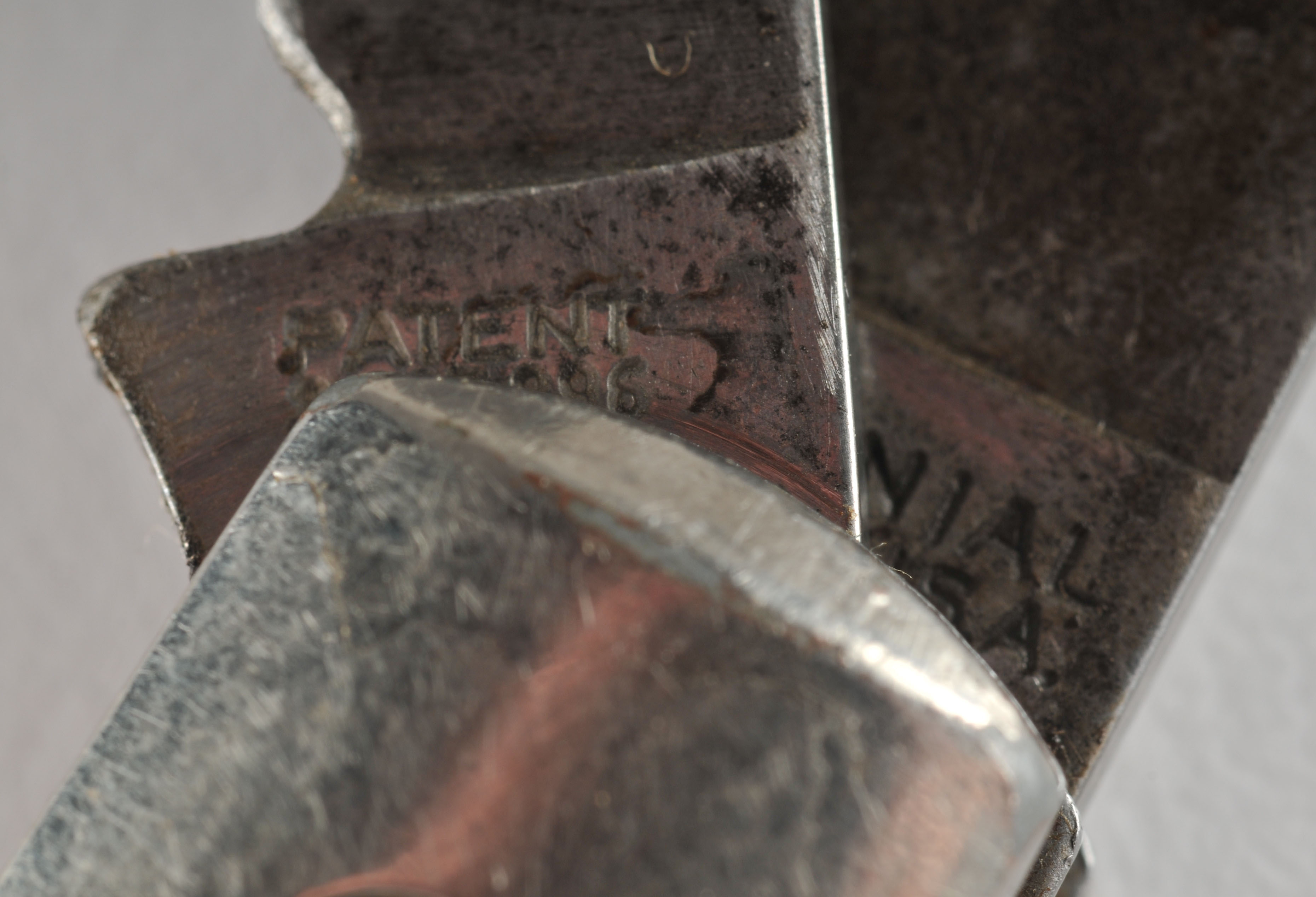 Vintage Barlow two blade pocket knife with ivory handle.