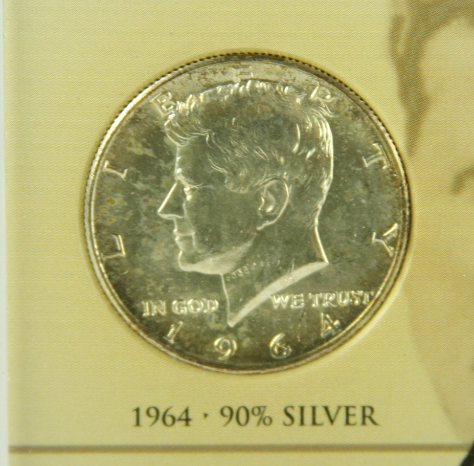 John F. Kennedy coin and stamp commemorative set 