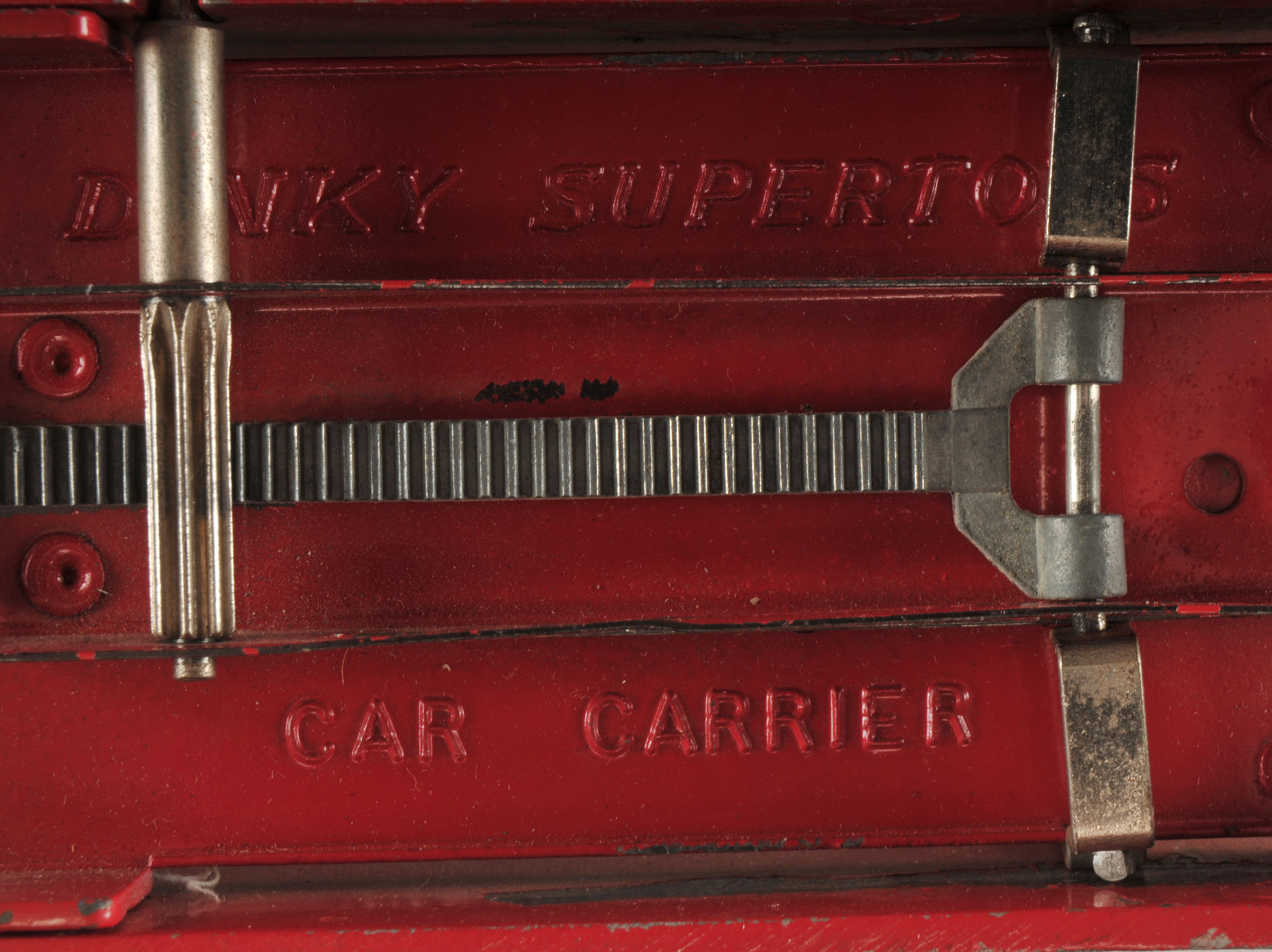 Five vintage Dinky Toys metal cars