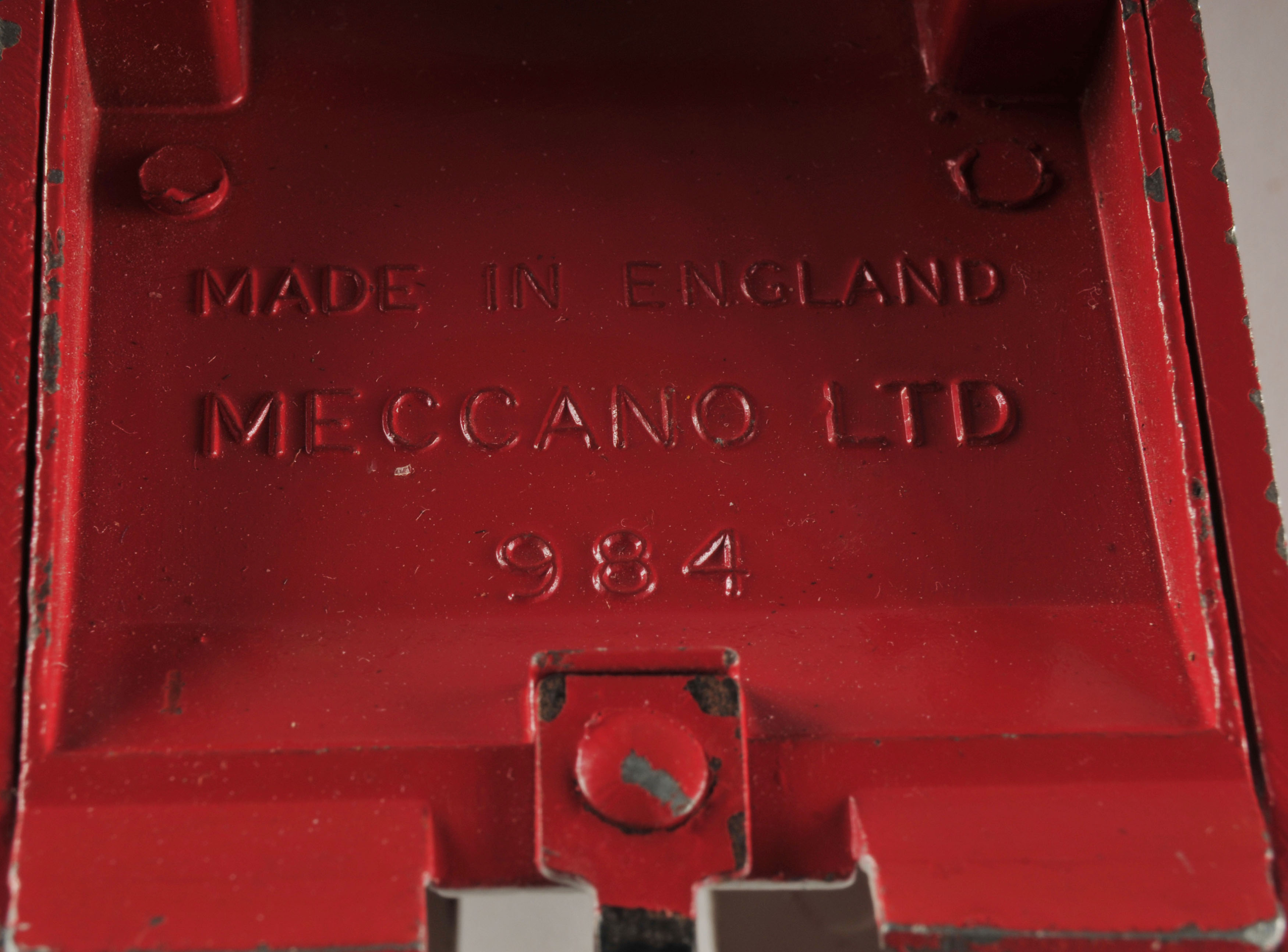 Five vintage Dinky Toys metal cars