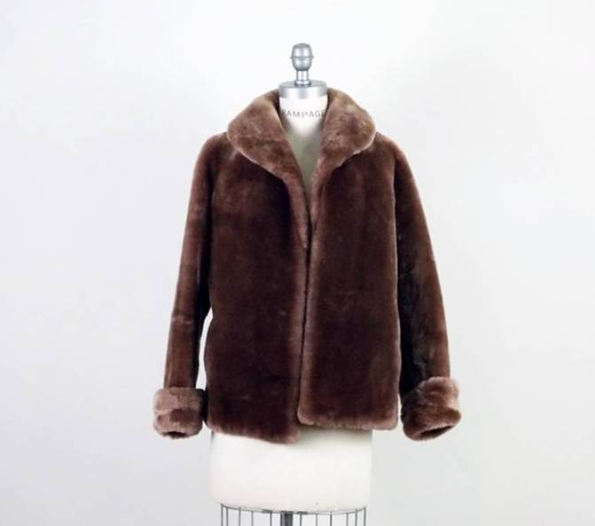 Vintage Pogue's Fur Jacket