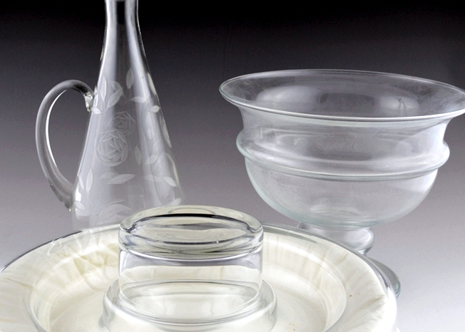 Assorted Lot of Glass Items for Entertaining