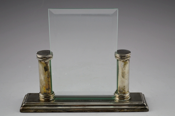 Silver Plate Desk Items