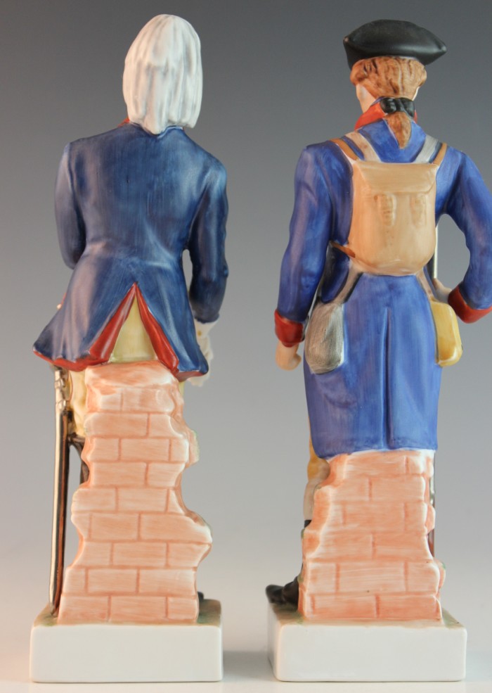 Porcelain Civil War Figurines 