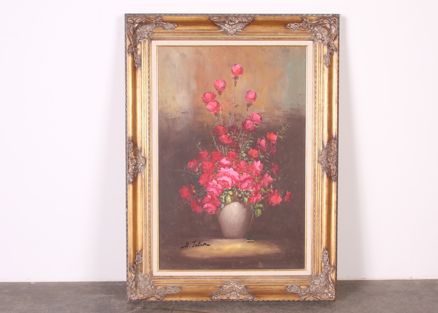 A. Julia Original Oil on Canvas