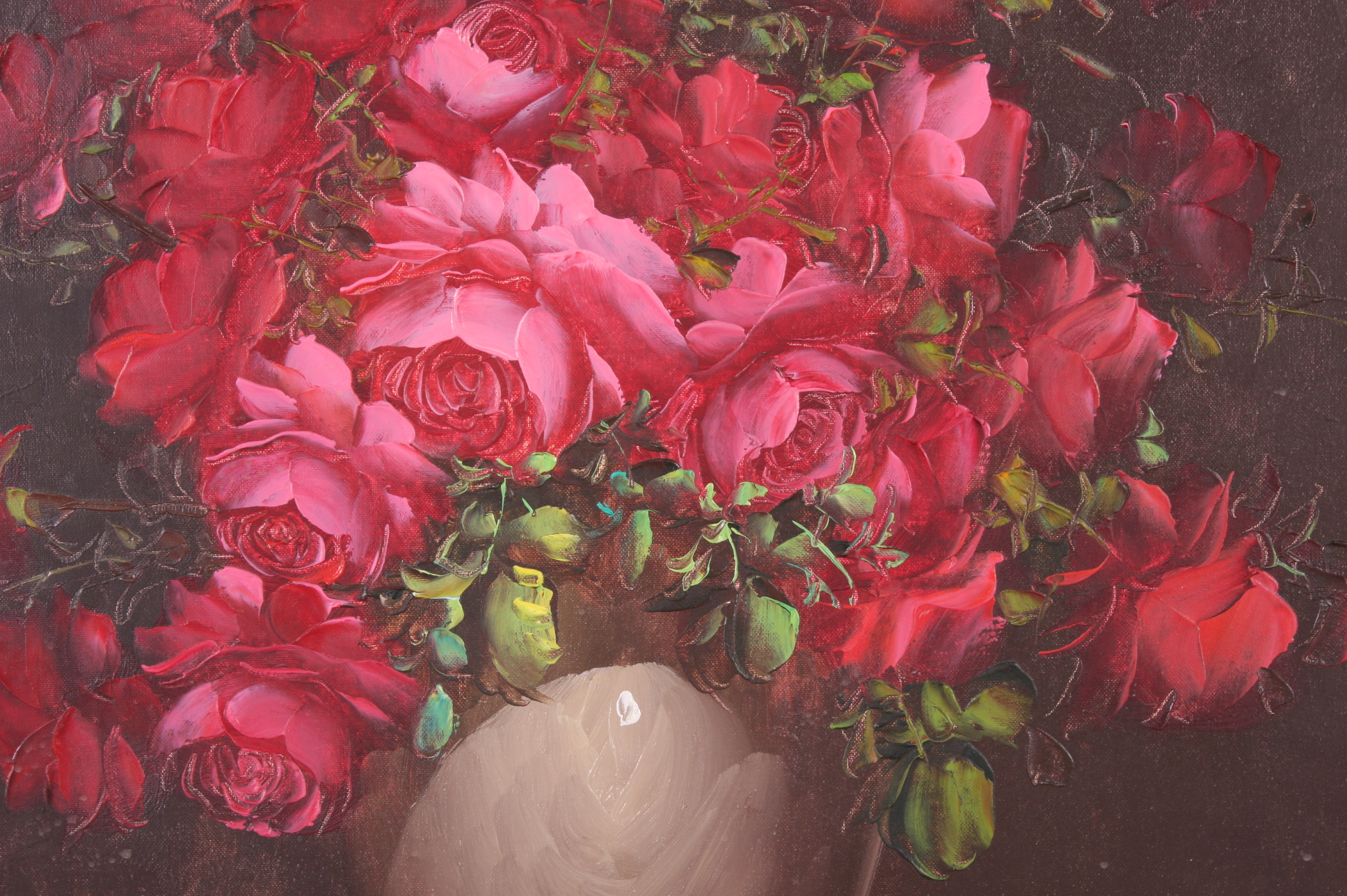 A. Julia Original Oil on Canvas