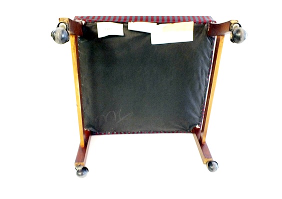 American of Martinsville Furniture Co. upholstered low back arm chair