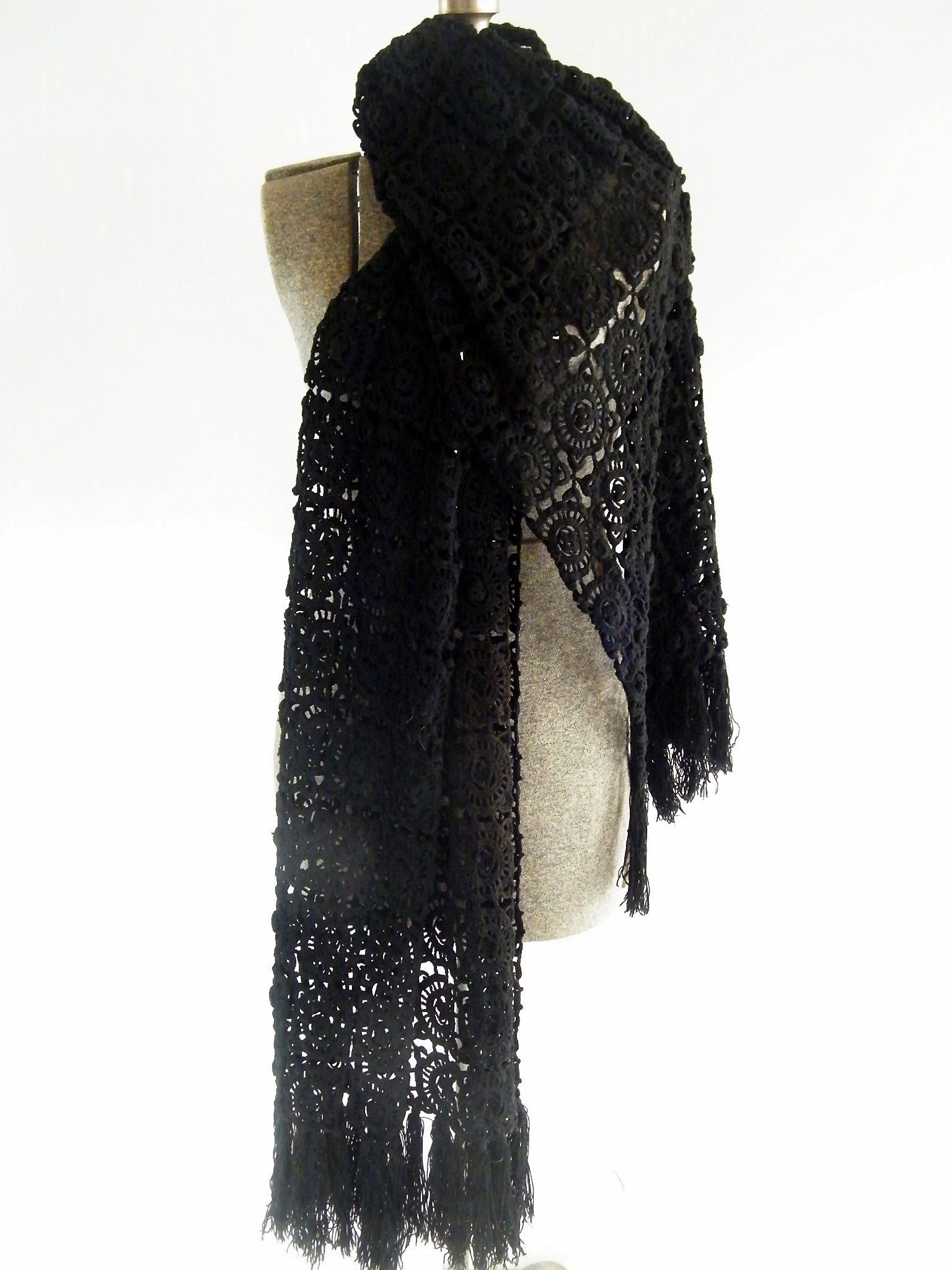 Vintage Ladies Shawl Scarf