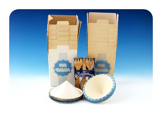 Vintage soda fountain products