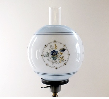 Modern electric brass table lamp