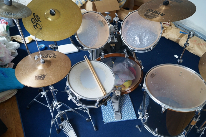 Yamaha Five Piece Drum Set 