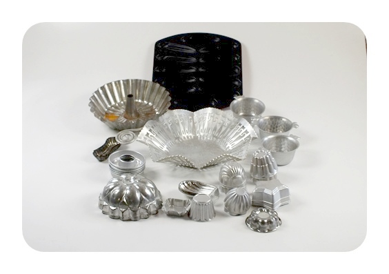 Vintage jello molds and more