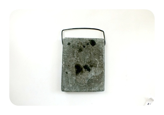 Vintage soap stone bed/foot warmer