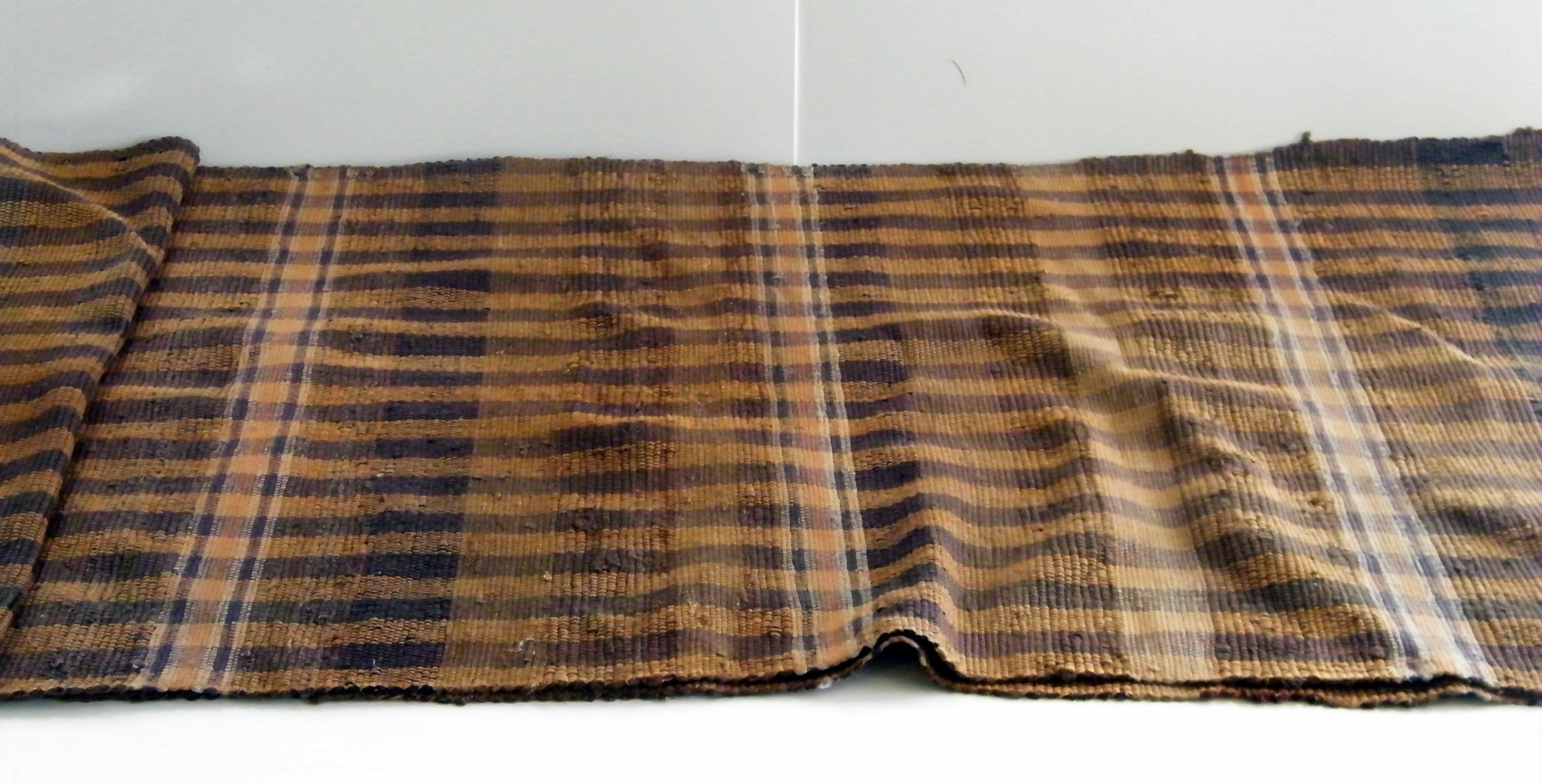 Large Vintage Rag Rug