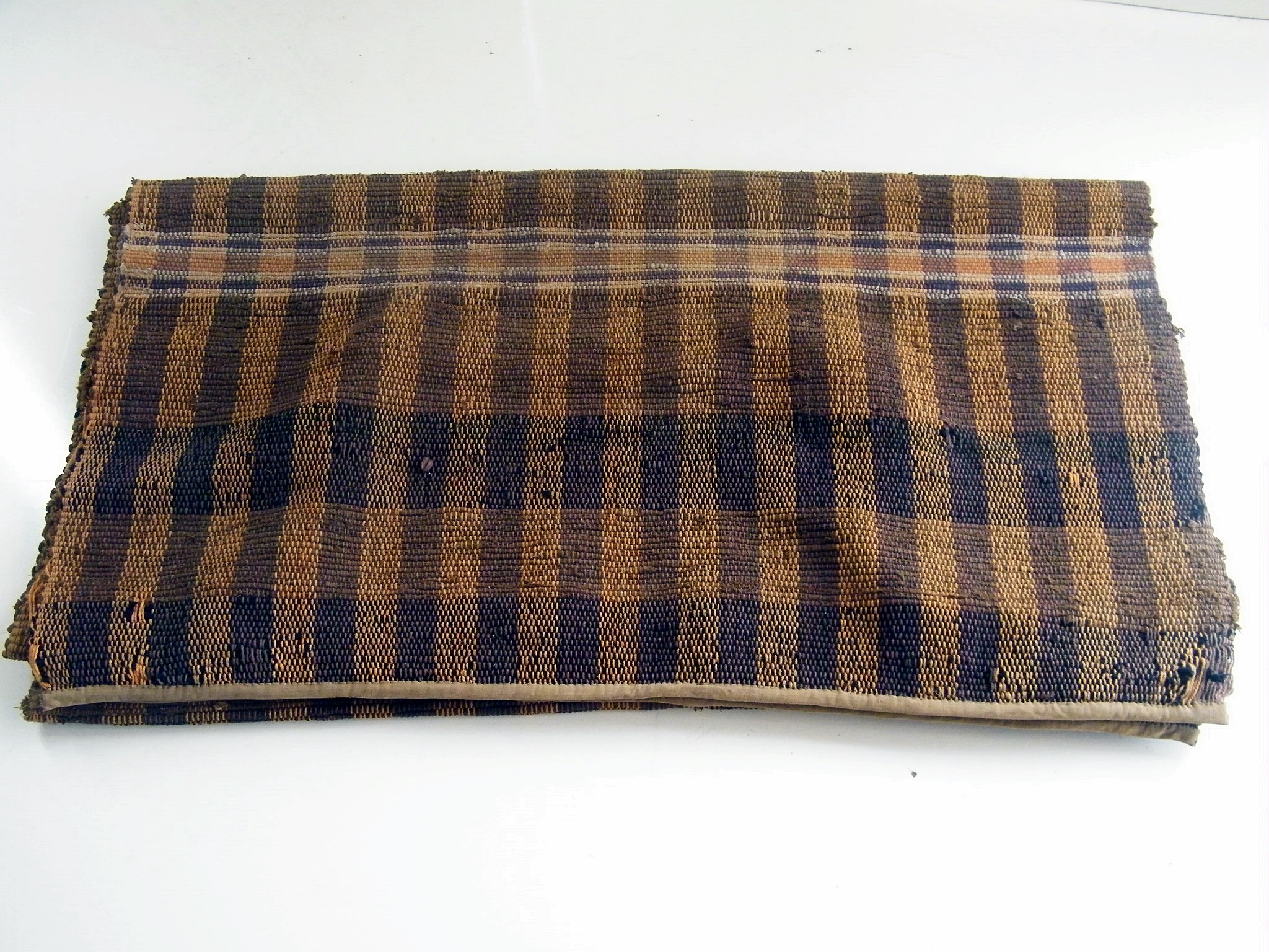 Large Vintage Rag Rug