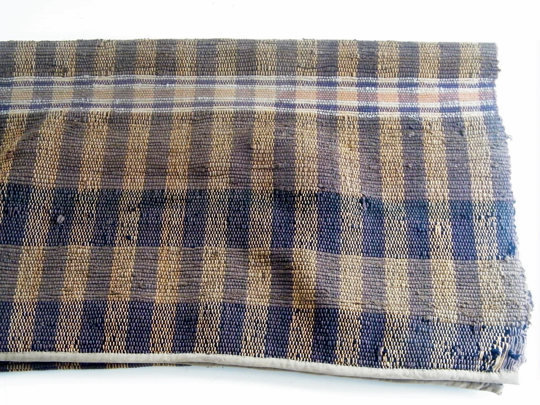 Large Vintage Rag Rug