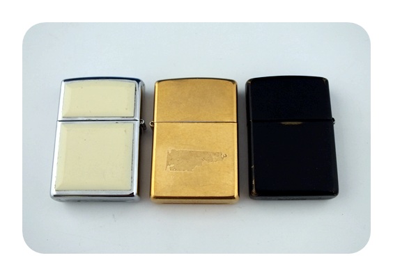 Lot of three vintage Zippo lighters to include a Jack Daniels and more