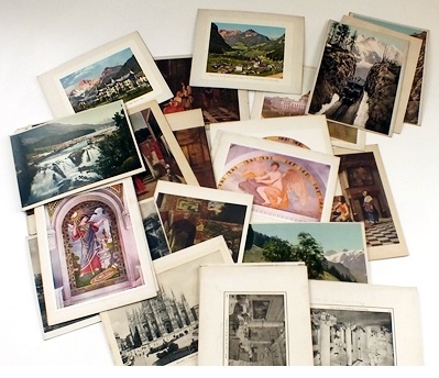 Large lot of picture cards