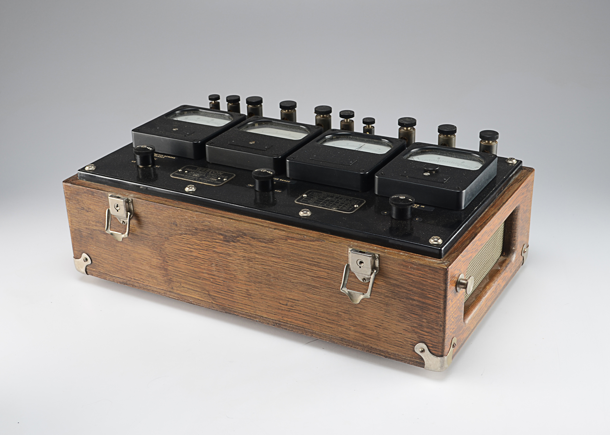 Vintage Weston Industrial Voltage Analyzer