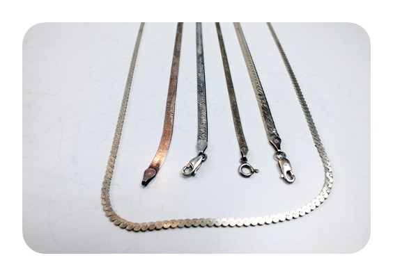 Sterling necklace and bracelets