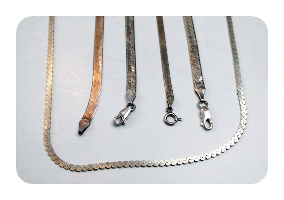 Sterling necklace and bracelets