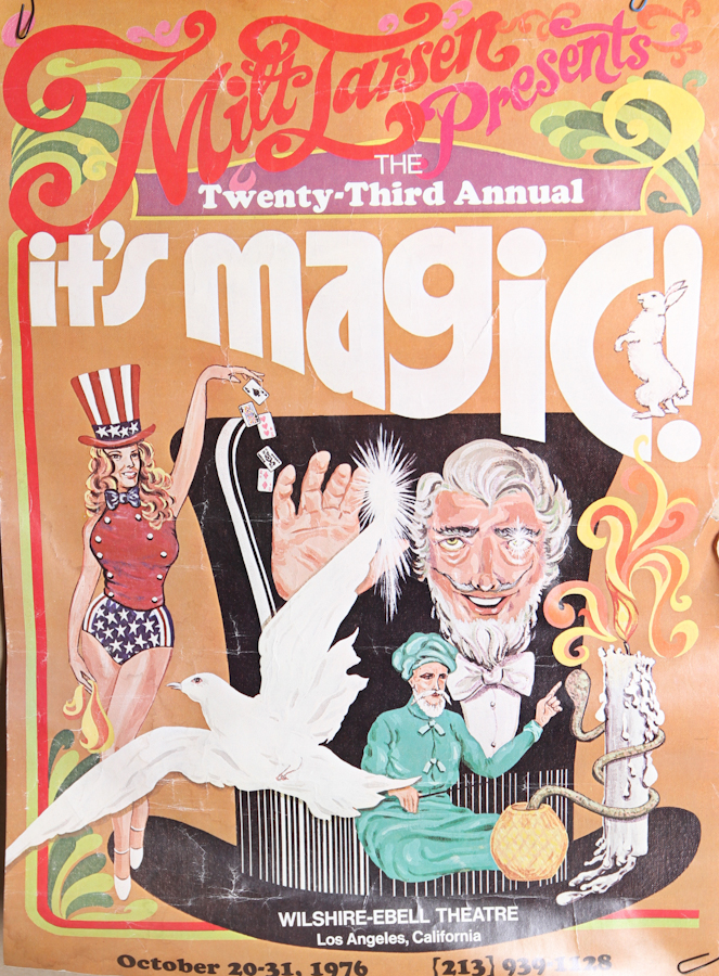 Small Vintage Magic Poster