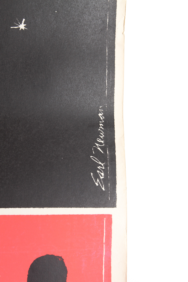 Vintage Magic Poster - Red, Black