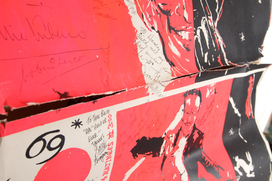 Vintage Magic Poster - Devil Red