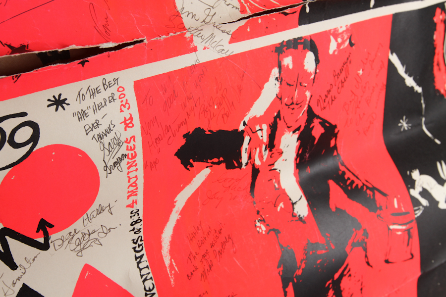 Vintage Magic Poster - Devil Red