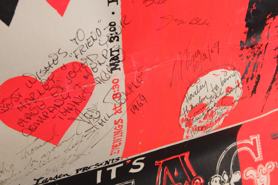 Vintage Magic Poster - Devil Red