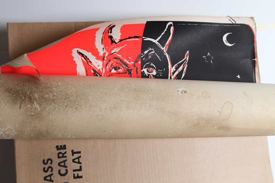 Vintage Magic Poster - Red Devil