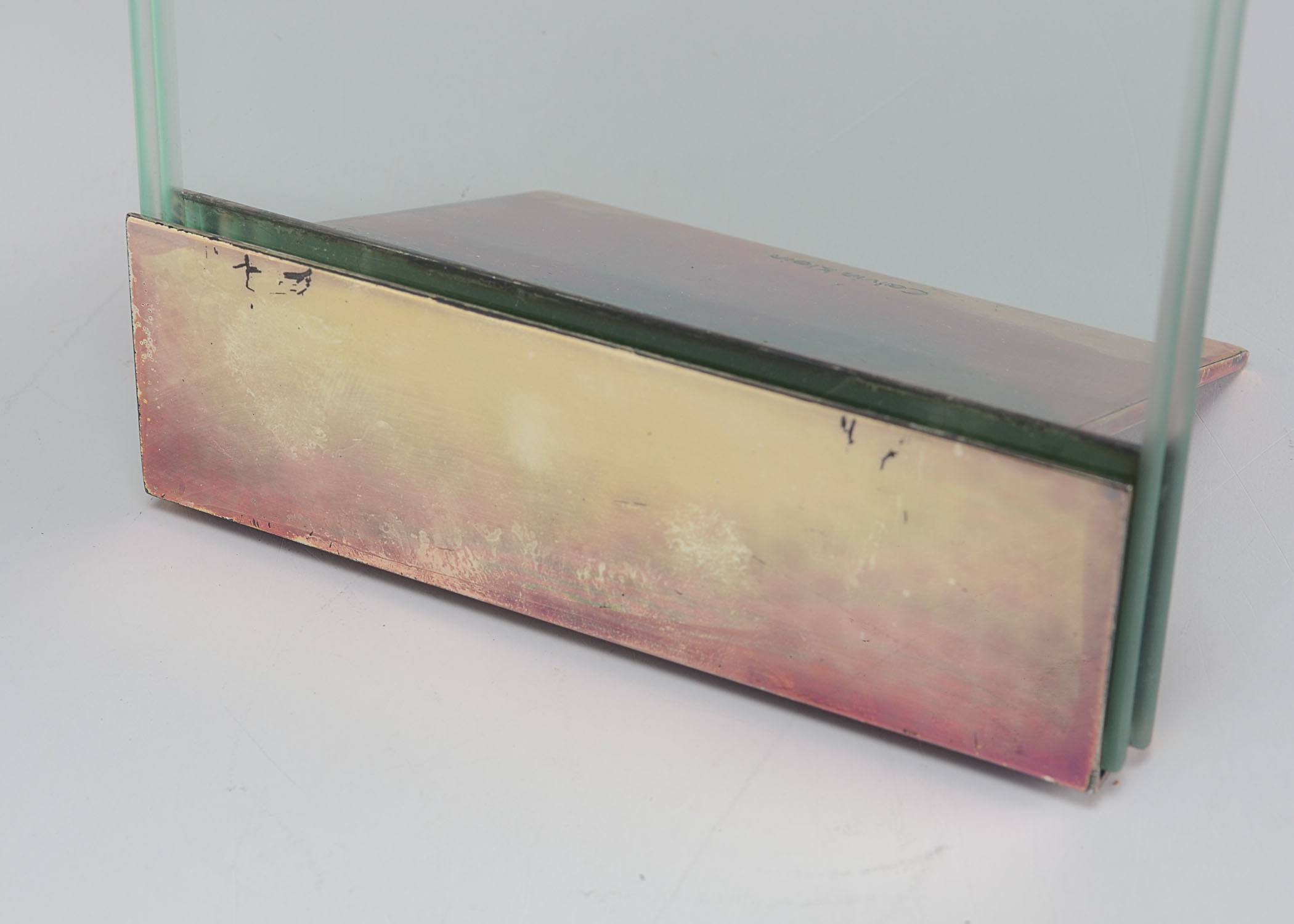 Modern Glass and Chrome Picture Frame