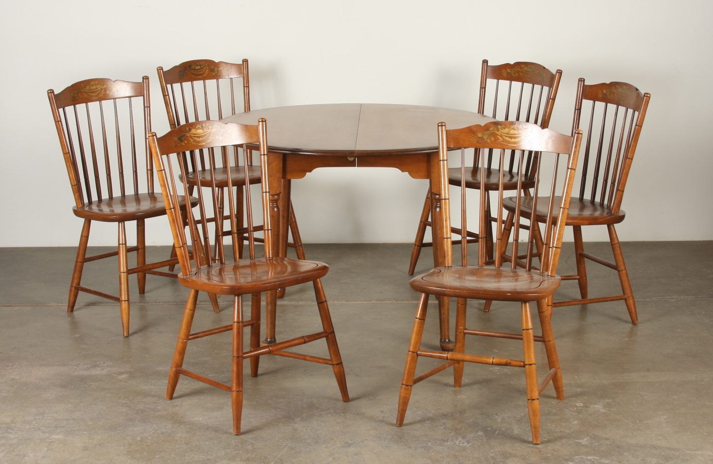 Hitchcock Chair Company Table and Chairs