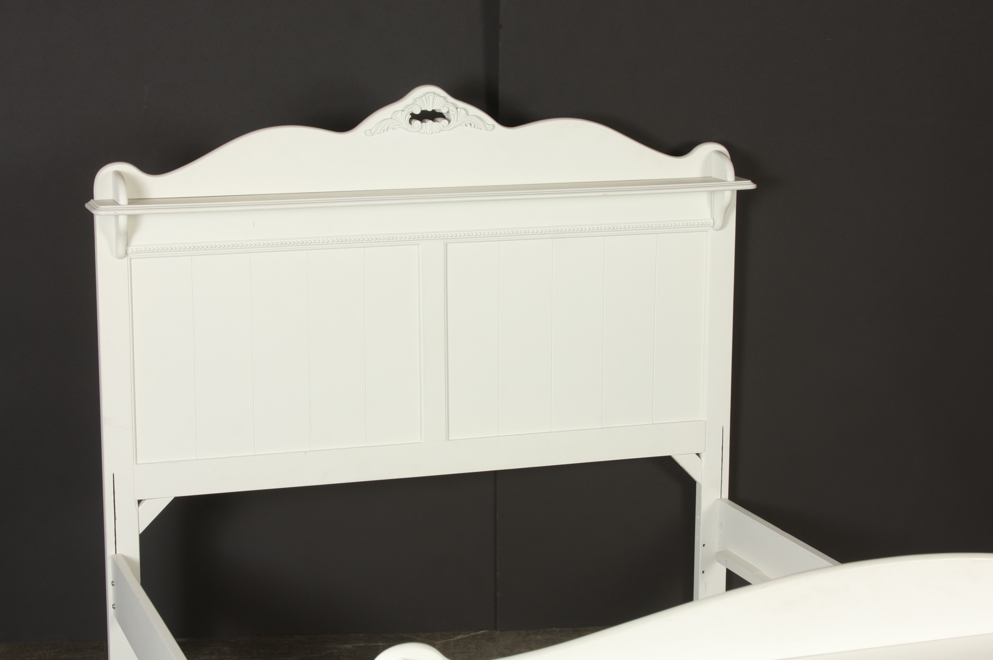 Stanley Furniture White Double Sized Bed