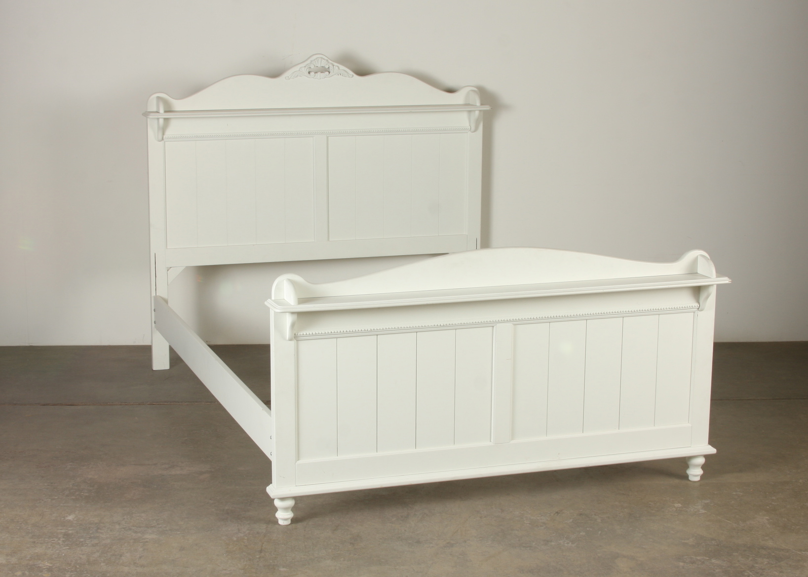 Stanley Furniture White Double Sized Bed
