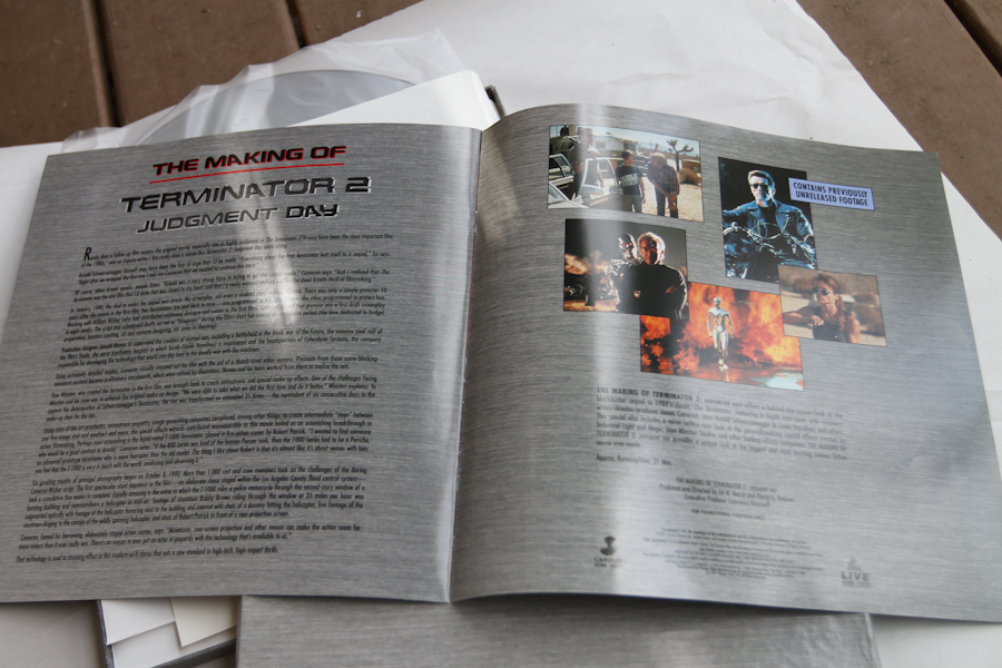 Schwarzenegger Signed Laser Disc