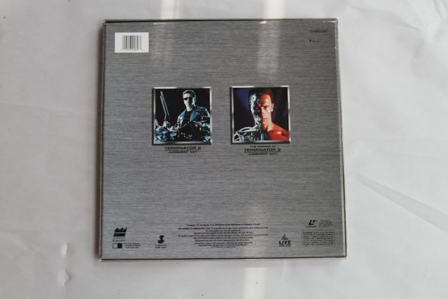 Schwarzenegger Signed Laser Disc